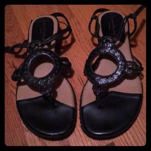 Black sandals